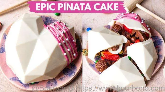 Pinata cake can create lots of excitement as the guest of honor gets to crack the shell