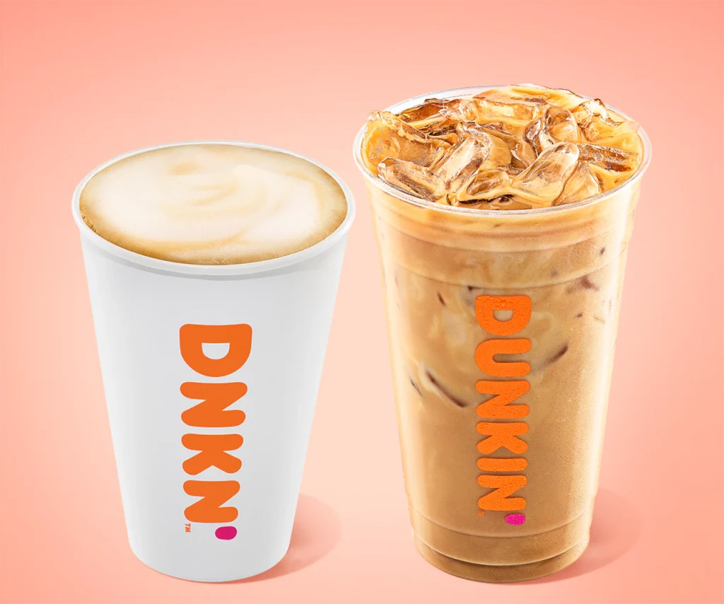 Dunkin Iced Latte