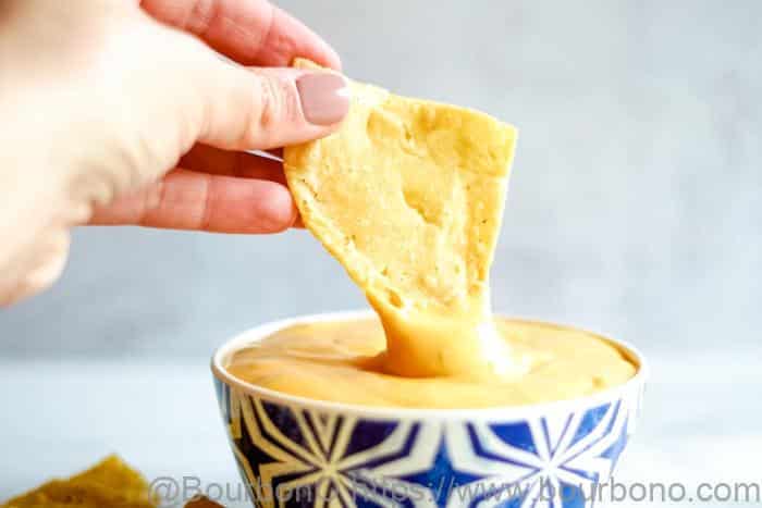 Dip your nachos in this hot and creamy Taco Bell Nacho cheese sauce and enjoy