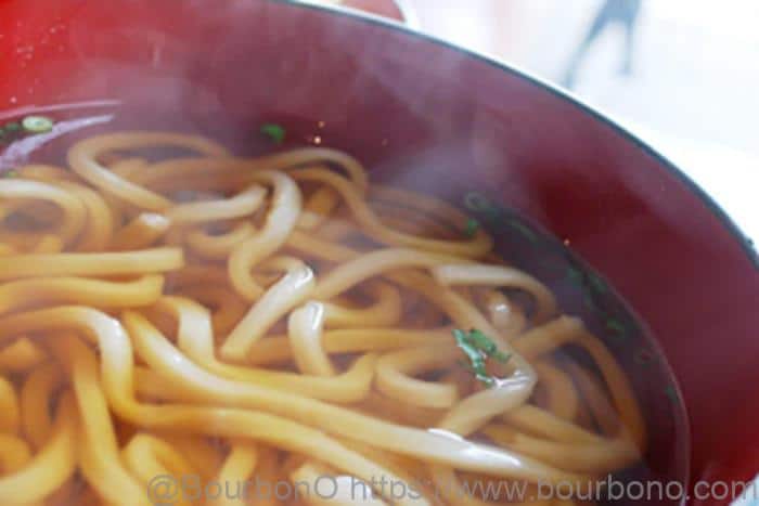 If you don’t know how to cook frozen Udon noodles, just place the frozen udon directly in the pan and cook on a stove