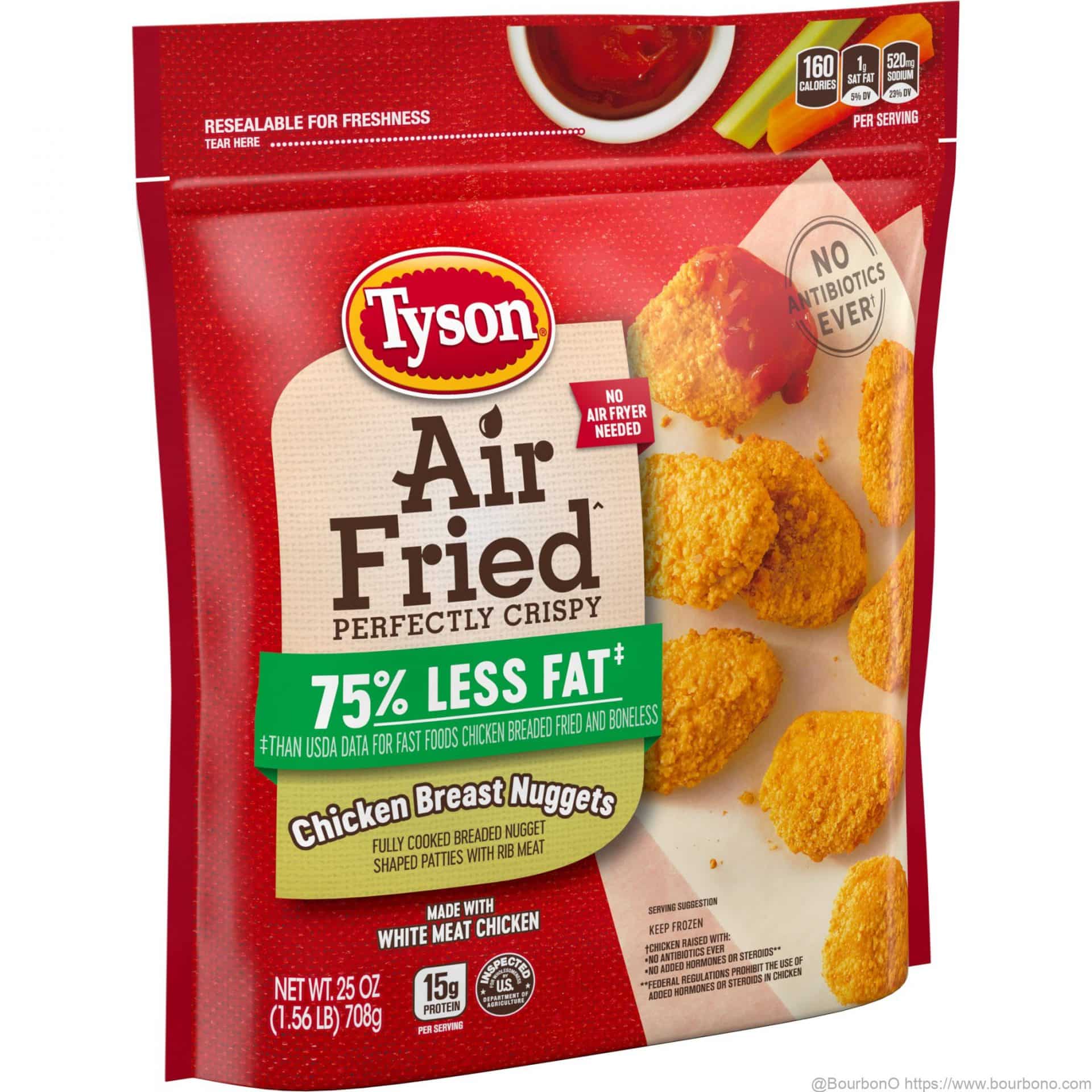 Step By Step Guide To Prepare Air Fry Tyson Chicken Nuggets
