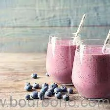 the pineapple blueberry smoothie