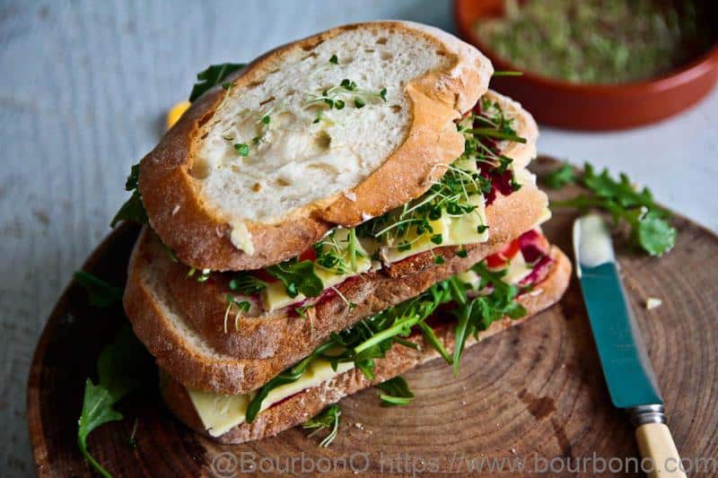 Sandwiches stuffed with chia sprouts are many people’s favorite dish