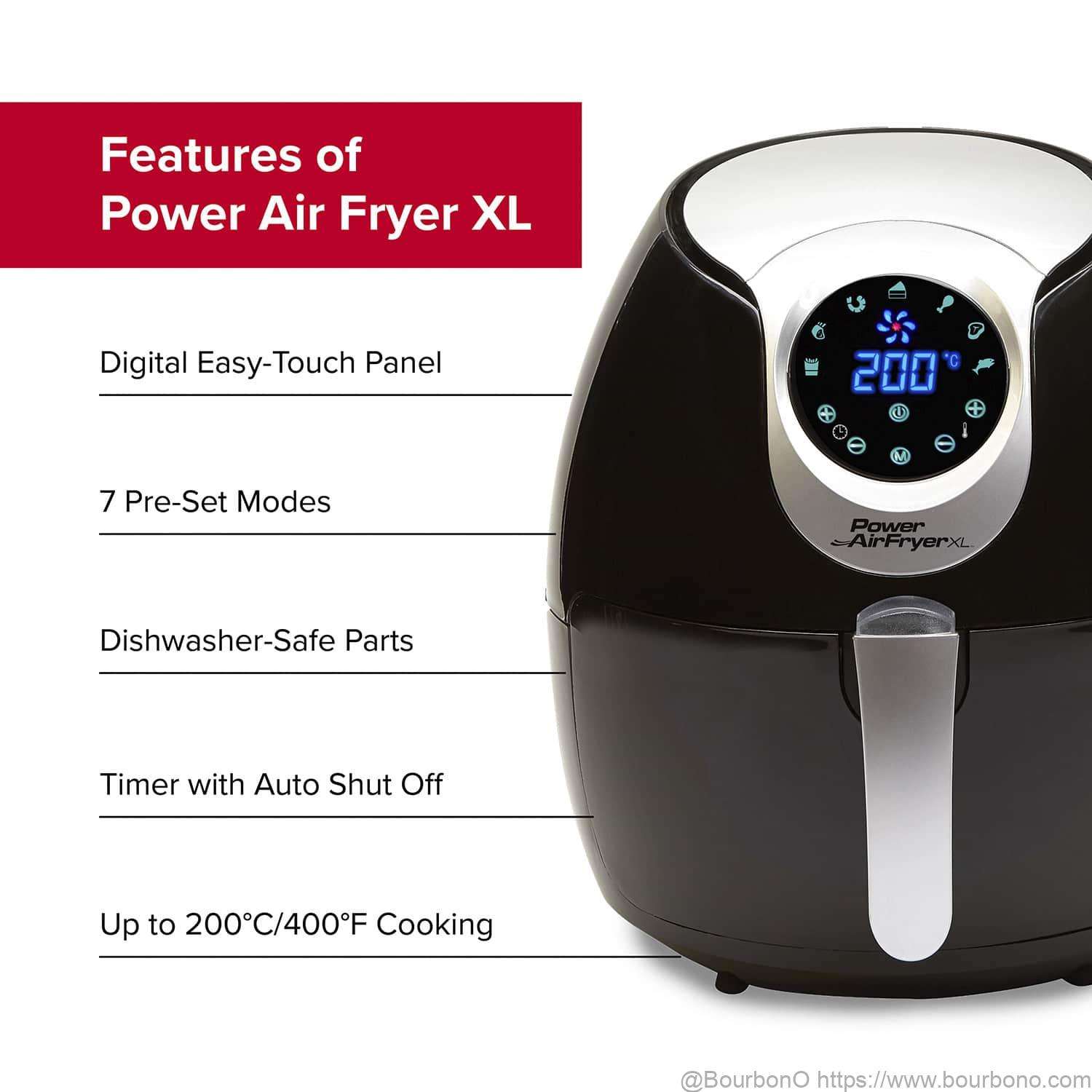 How to Power Air Fryer XL reset button (Simple Method)