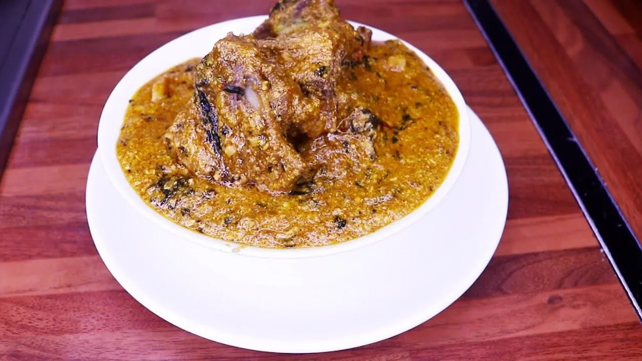How to Cook Ogbono Soup with Egusi